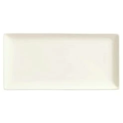 World® Tableware SL-22C Slate White 16-1/4" Coupe Tray - 12 / CS