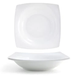 FOH DBO108WHP22 Canvas 46.5 Ounce White Bowl - 6 / CS