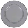 Elite Global Solutions D850T-G Trestles Gray 8.5" Plate - 6 / CS -Libbey Kitchenware Store 6050330