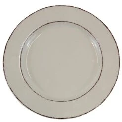 Elite Global Solutions D850T-V Trestles Vanilla 8-1/2" Plate - 6 / CS