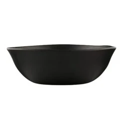 EGS ECO93-B Greenovations Black 2.25 Quart Melamine Bowl - 6 / CS