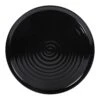 Elite Global Solutions M17RG-B Galaxy Black 17" Round Swirl Plate -Libbey Kitchenware Store 6050520