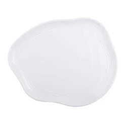 EGS D973-W Freeform 9 X 8-1/4 Irregular Edge Plate - 6 / CS