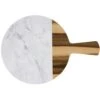 EGS M12RWM-HWC Sierra Faux Wood And Marble 12" Round Serving Board 2 EGS M12RWM-HWC Sierra Faux Wood And Marble 12" Round Serving Board -Libbey Kitchenware Store 6050895