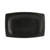 EGS ECO1258-B Greenovations Black 12.5 X 8.2 Platter - 6 / CS -Libbey Kitchenware Store 6051038