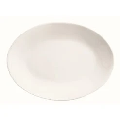 World Tableware 840-520R-8 Porcelana 8" Oval Coupe Platter - 36 / CS