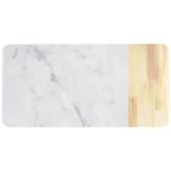 EGS M714RCM-AWC Sierra Faux Wood And Marble 14.25" Serving Board
