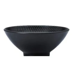 Oneida L6250000785 Urban Black 9" Round Bowl - 12 / CS