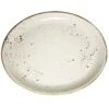 Vertex China LTW-14 13-1/2" Terra White Oval Platter - 12 / CS -Libbey Kitchenware Store 6052328
