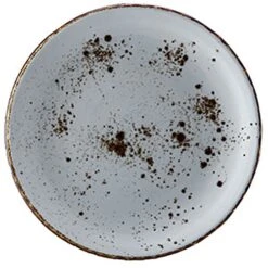 Vertex China LTW-C6 London 6" Terra White Coupe Plate - 36 / CS
