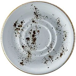 Vertex China LTW-2 London 6" Terra White Saucer - 36 / CS