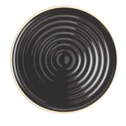 Chef & Sommelier FK844 Geode Black 8.5" Salad/Dessert Plate - 12 / CS