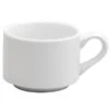 Buffalo F8010000530 Bright White 7.5 Oz. Stackable Cup - 36 / CS -Libbey Kitchenware Store 6053859