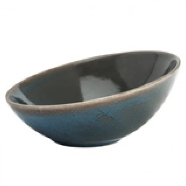Oneida F1493020730 Terraverde Dusk 18-1/2 Ounce Slanted Bowl - 12 / CS 3 Oneida F1493020730 Terraverde Dusk 18-1/2 Ounce Slanted Bowl - 12 / CS