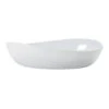 G.E.T. B-128-W Osslo White Melamine 4 Qt. Oval Bowl -Libbey Kitchenware Store 6055489