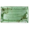 Vertex China LTJ-R12 Terra Jade 10-1/2 X 6" Platter - 24 / CS -Libbey Kitchenware Store 6056176