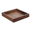 Schonwald 742890091000000 Ananti Short 7-3/4" Walnut Square Stand -Libbey Kitchenware Store 6056344