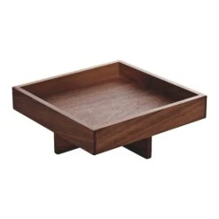Schonwald 742890191000000 Ananti Medium 7-3/4" Walnut Square Stand