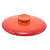 FOH DLI134ORC23 Kiln Blood Orange Lid For 7 Ounce Dish - 12 / CS -Libbey Kitchenware Store 6057433