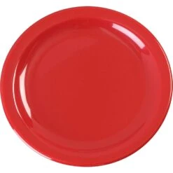 Carlisle KL20405 Kingline Red 6.5" Pie Plate - 48 / CS