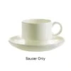 Chef & Sommelier FN031 Infinity Bone China 4.5" A.D. Saucer - 24 / CS -Libbey Kitchenware Store 6057653