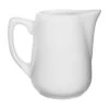 Intl Tableware PA-450 Bright White 12 Oz Creamer With Handle - 12 / CS -Libbey Kitchenware Store 6057879