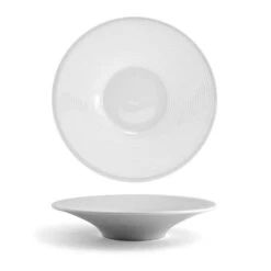 FOH DBO130WHP21 Spiral 28 Ounce Flare Bowl - 4 / CS