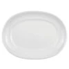 Homer Laughlin 122410000 RE-21 White 12" Oval Platter - 12 / CS -Libbey Kitchenware Store 6059621