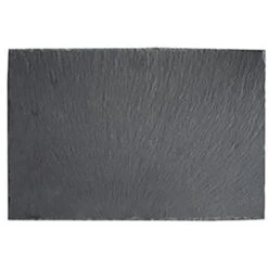 Vertex® S-R16 Premium Slate 9.75" X 4.75" Platter - 24 / CS