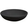 Vertex® E-B14-O Elements Onyx 65 Oz. Oval Bowl - 12 / CS
