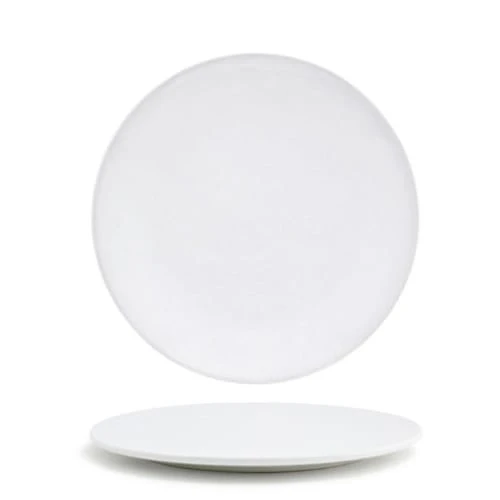 FOH DSP030WHP23 Canvas 7" Round Plate - 12 / CS 3 FOH DSP030WHP23 Canvas 7" Round Plate - 12 / CS