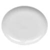 Homer Laughlin 68002020 Alexa 11.25" White Platter - 12 / CS -Libbey Kitchenware Store 6060408