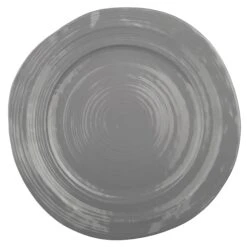 Elite Global Solutions D101-G Della Terra Gray 10" Plate - 6 / CS