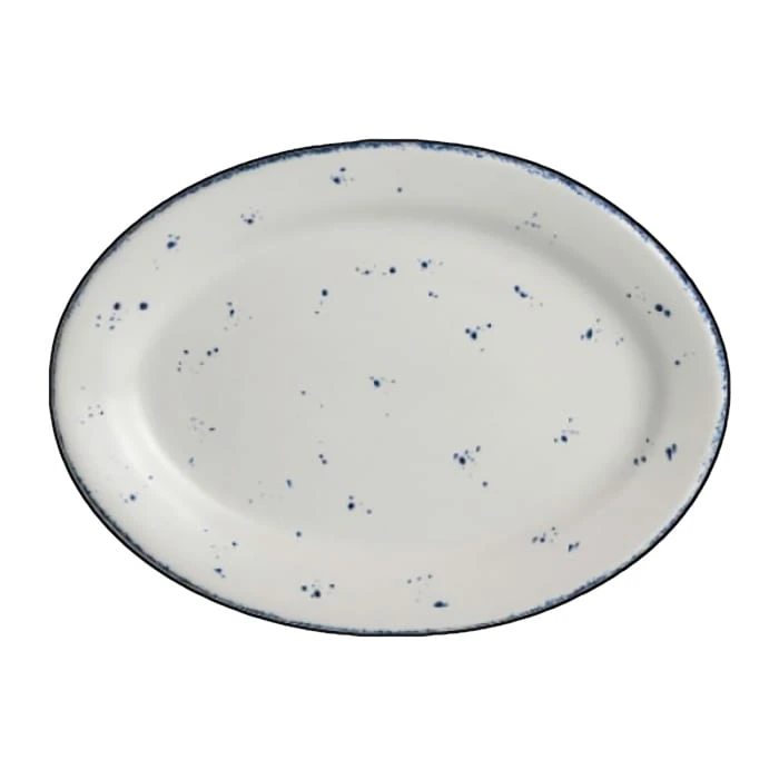 Anfora A330P137 Brisa 13.5 X 10" Oval Platter - 12 / CS 3 Anfora A330P137 Brisa 13.5 X 10" Oval Platter - 12 / CS