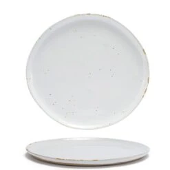 FOH DDP068BEP21 Artefact Ash 11" Round Plate - 4 / CS