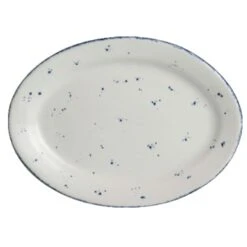Anfora A330P140 Brisa Matte White 10.63" Platter - 24 / CS