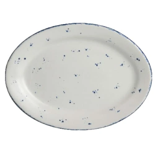 Anfora A330P140 Brisa Matte White 10.63" Platter - 24 / CS 3 Anfora A330P140 Brisa Matte White 10.63" Platter - 24 / CS