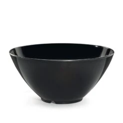 G.E.T. B-791-BK Black Elegance 4 Quart Deep Bowl - 6 / CS