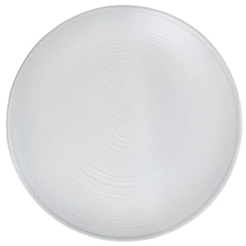 Vertex China E-8-C Elements Chalk 8.9" Coupe Plate - 24 / CS 3 Vertex China E-8-C Elements Chalk 8.9" Coupe Plate - 24 / CS