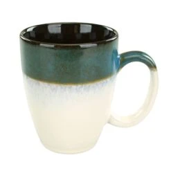 Intl Tableware 4415-159 Sioux Falls Blue / White 15 Oz. Cup - 24 / CS
