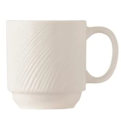 World Tableware BO-1114 Basics Orbis 11.5 Oz. Stacking Mug - 36 / CS