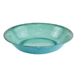 Europaeus TBL1631 Blue Casablanca 3.5 Quart Bowl - 6 / CS