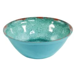 Europaeus TBL1636 Blue Casablanca 8 Ounce Rice Bowl - 10 / CS