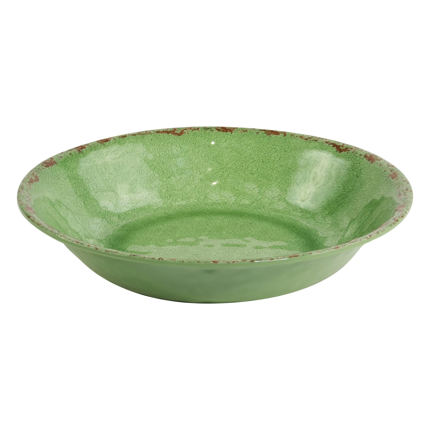 Europaeus TG1631 Green Casablanca 3 Quart Bowl - 6 / CS 3 Europaeus TG1631 Green Casablanca 3 Quart Bowl - 6 / CS