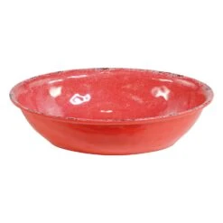 Europaeus TR1638 Red Casablanca 1.25 Quart Oval Bowl - 12 / CS