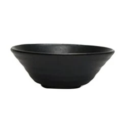 Vertex China E-OSB-O Elements Onyx 4 Ounce Sauce Bowl - 48 / CS