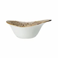 Steelite 11290525 Craft Porcini 4 Ounce Freestyle Bowl - 12 / CS