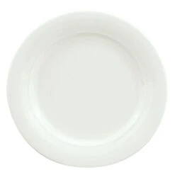 Schonwald 9190016 Avanti Gusto 6.4" Continental White Plate - 12 / CS