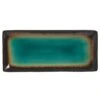 World Tableware BF-11 Turquoise / Brown 11-1/2" X 5" Platter - 12 / CS -Libbey Kitchenware Store 6079307