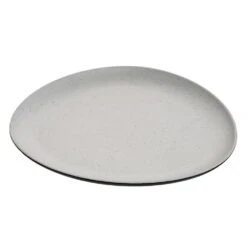 Cheforward RIV322 Revive Natural Stone / Black 7-13/16" Plate